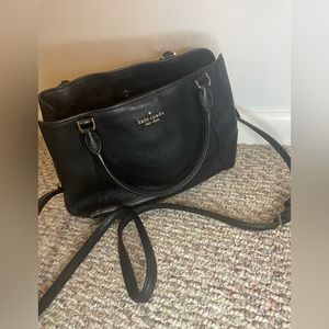 Kate Spade, shoulder bag, black